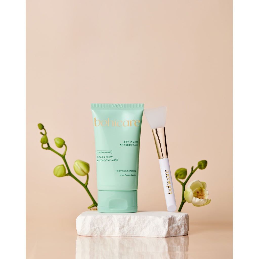 Bohicare Clear & Glow Энзимная глиняная маска 100 мл