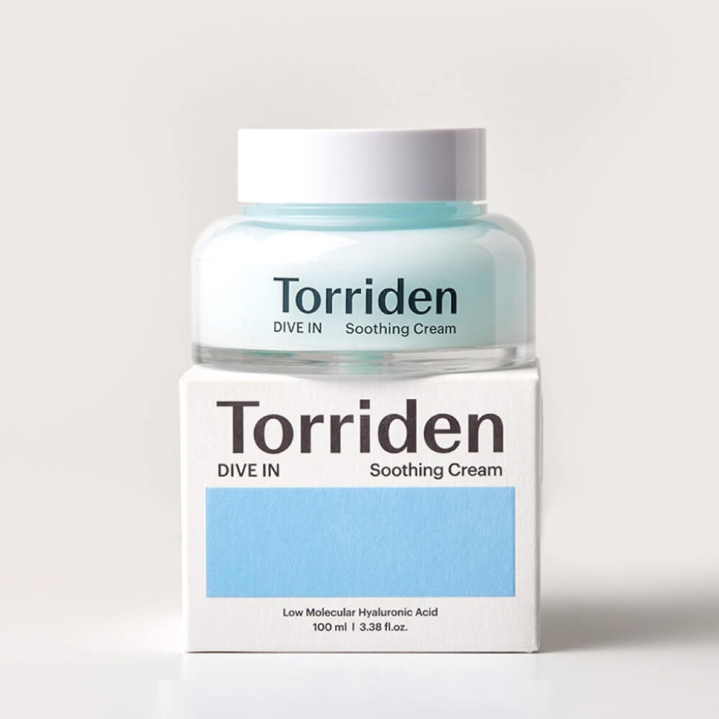 Успокаивающий крем Torriden DIVE IN с низкомолекулярной гиалуроновой кислотой 100 мл