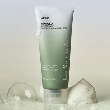 Anua Heartleaf Quercetinol Pore Deep Cleansing Foam 150 мл