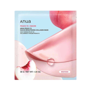 Коллагеновая маска Anua Peach 70 Niacin Brightening 1 шт.