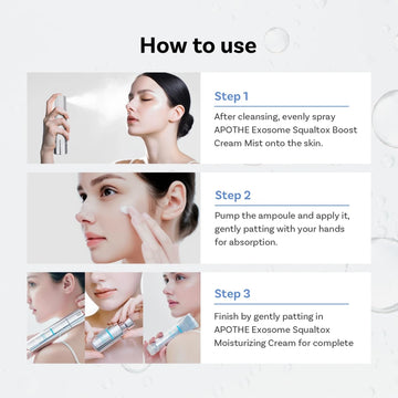 Apothe Exosome Squal Tox Booster Cream Mist 100ml