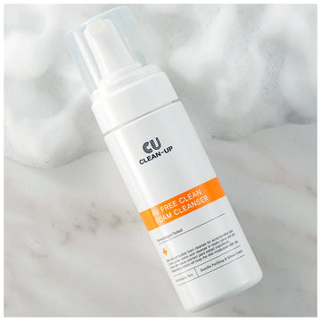 CU Skin Clean Up AV Free Clean Foam Cleanser 180ml
