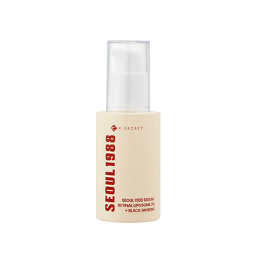 KSecret Seoul 1988 Serum: Retinal Liposome 2% + Black Ginseng 30ml