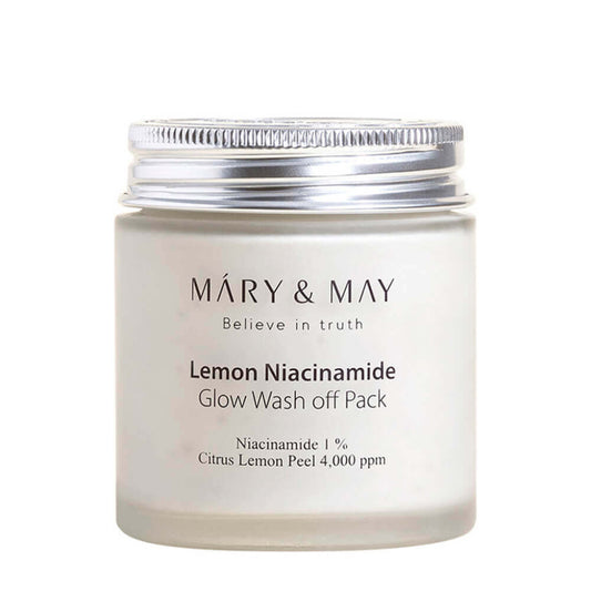 Смываемая маска Mary&amp;May Lemon Niacinamide Glow 125 г