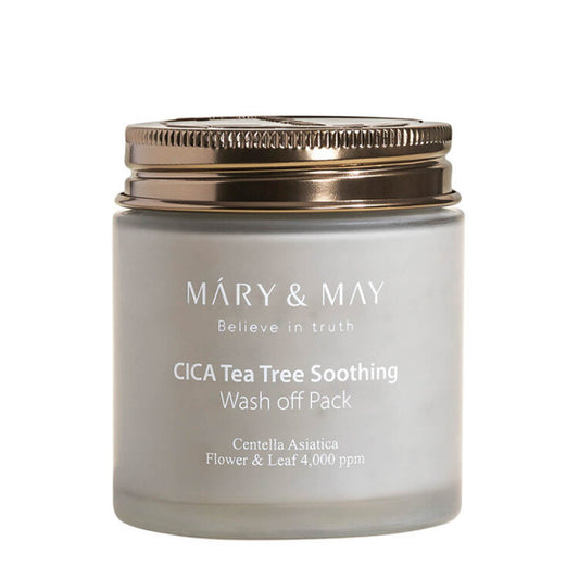 Успокаивающая смываемая маска Mary&amp;May CICA TeaTree 125 г