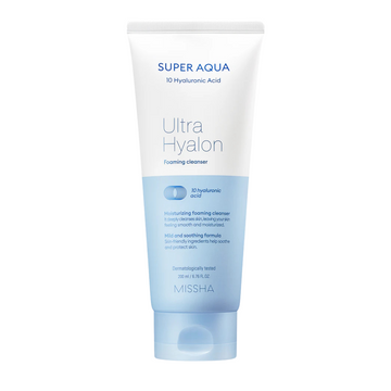 Missha Super Aqua Ultra Hyaluron Cleansing Foam 200ml