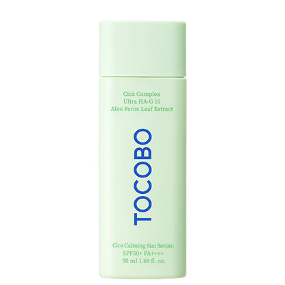 Успокаивающая солнцезащитная сыворотка Tocobo Cica SPF50+ PA++++ 50 мл