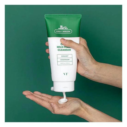 VT Cosmetics Cica Mild Foam Cleanser 300 мл