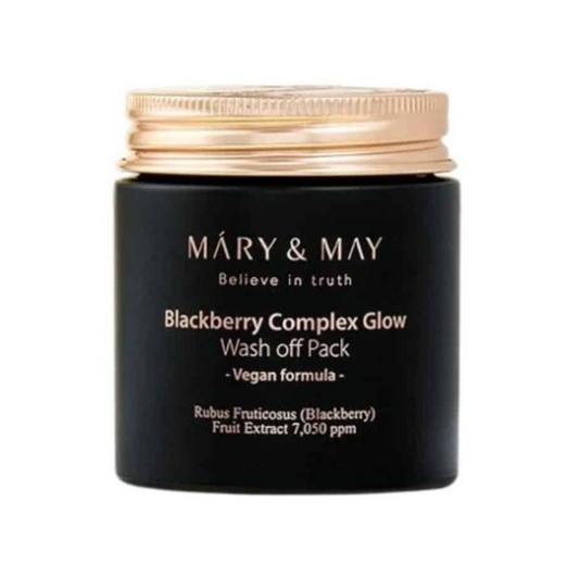 Смываемая маска Mary&amp;May Blackberry Complex Glow 125 г