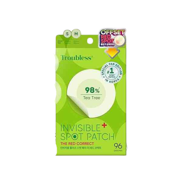 Troubless Invisible Plus Spot Patch The Red Correct 96 Stk.