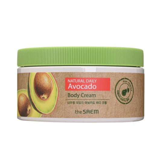 The Saem Care Natural Daily Avocado Body Cream 300ml
