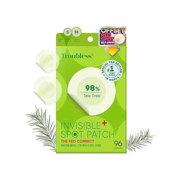 Troubless Invisible Plus Spot Patch The Red Correct 96 Stk.